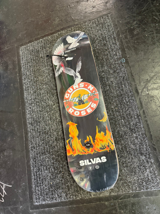 8.38 Guns N'Roses Primitive Skateboard Deck