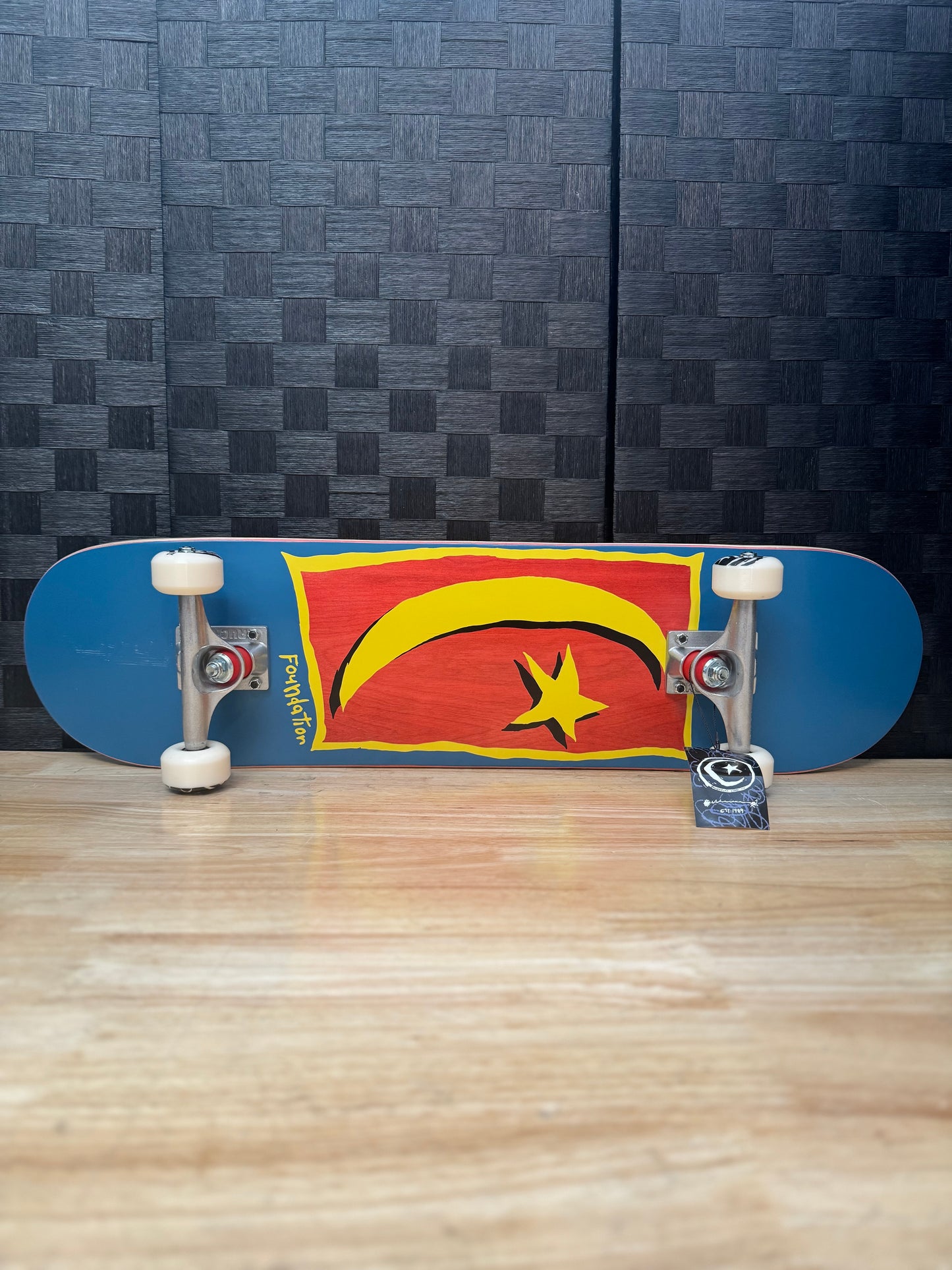 Foundation Skateboard Complete with Trucks, Wheels, and Bearings