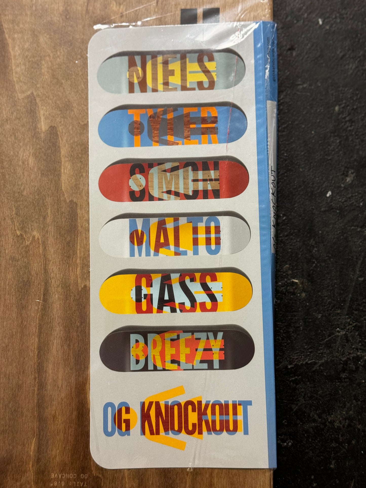 Girl 9”x32 Bannerot OG Knockout Deck