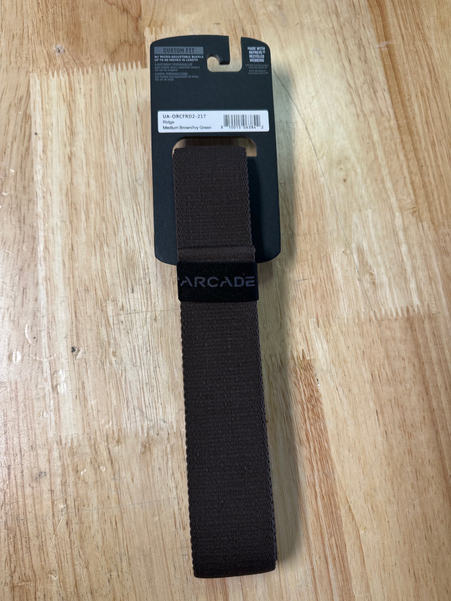 Arcade Belt Medium Brown