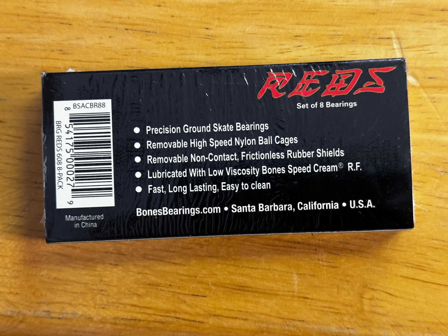 Bones Reds Bearings