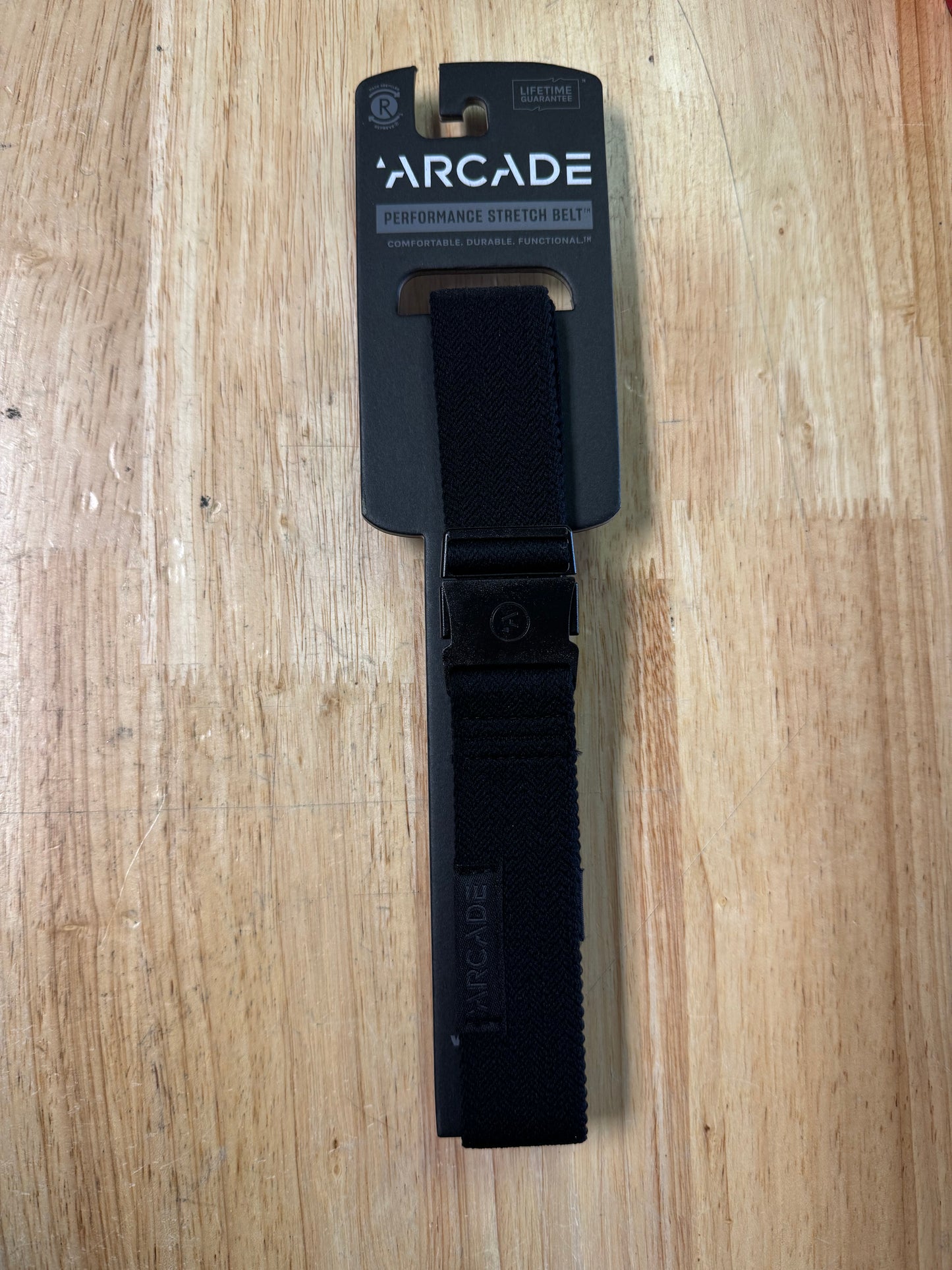 Ranger Slim Arcade Belt Midnight Black