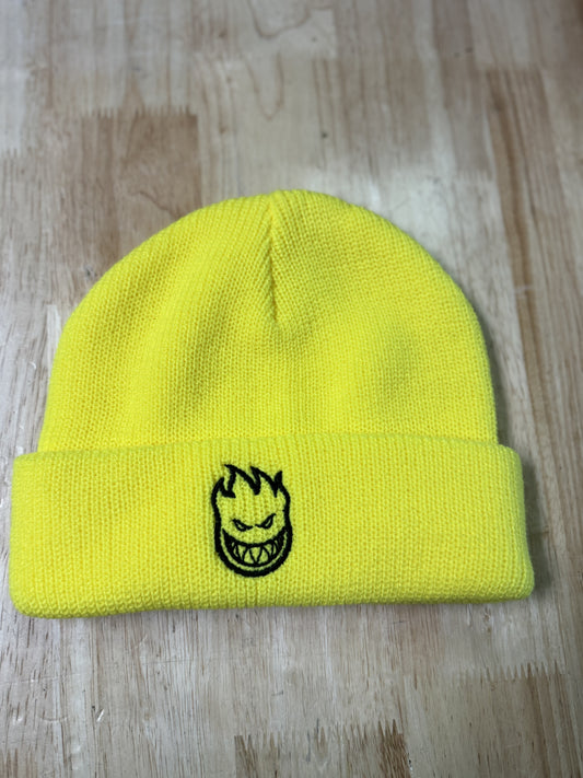 Yellow Spitfire "BigHead" Beanie