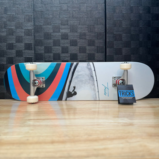 Tricks Skateboard, Complete with Trucks Wheels and Bearings